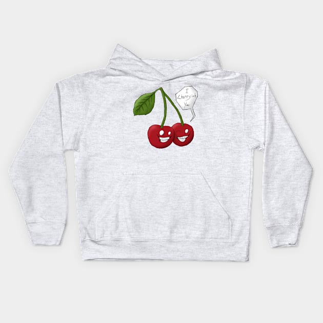 Cherry Kids Hoodie by TheDoodleDream